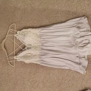 Zenana crochet lace cami - 2xl - bone color